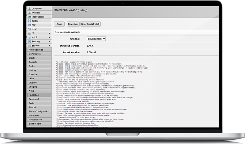 MikroTik RouterOS - 孤独收藏阁 's Blog